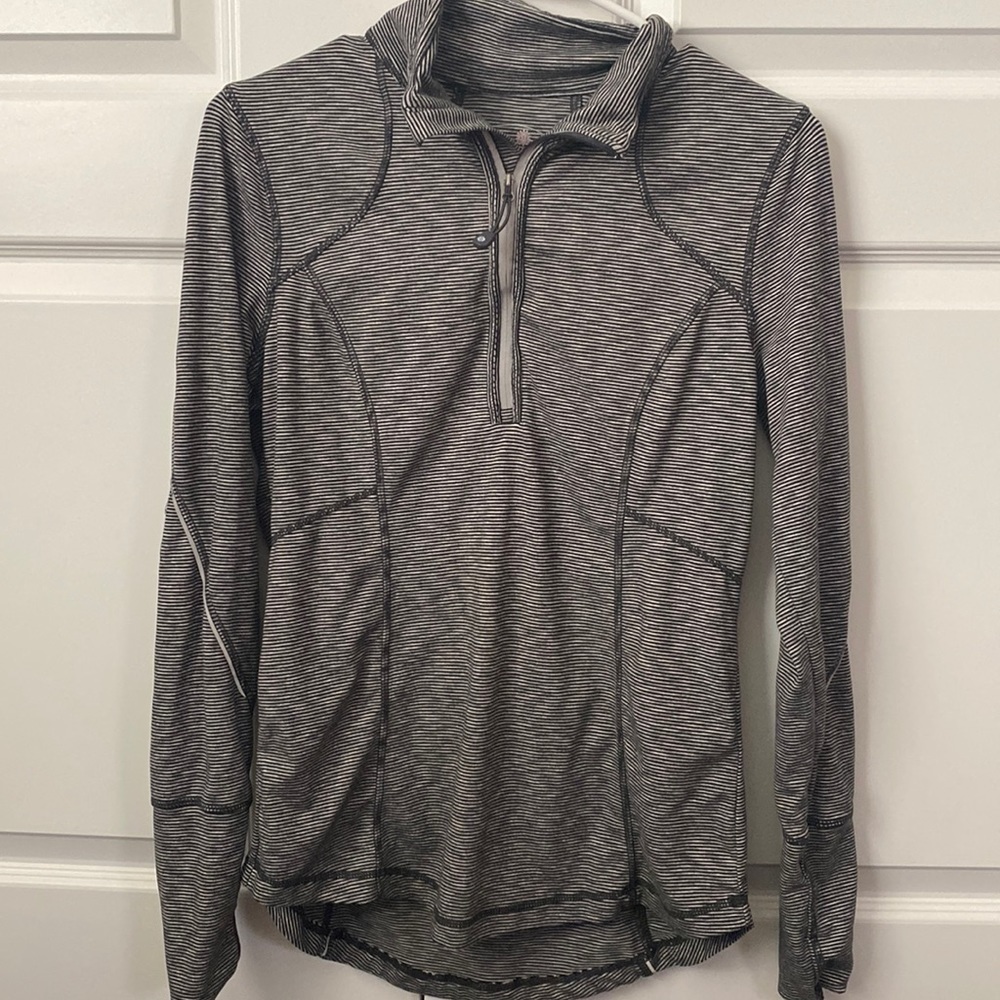 Tangerine workout sweatshirt